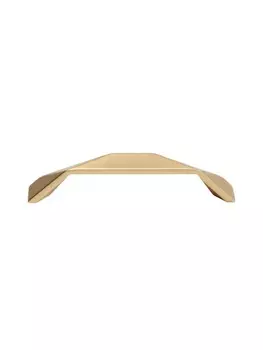 Ручка-скоба cappio edge, м/о 128 мм, цвет золото