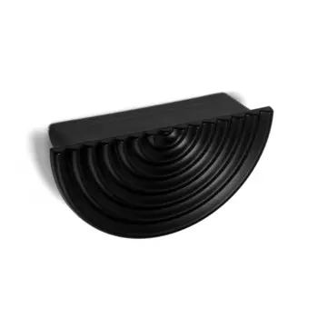 Ручка-скоба cappio pk108, м/о 64 мм, пластик, цвет черный