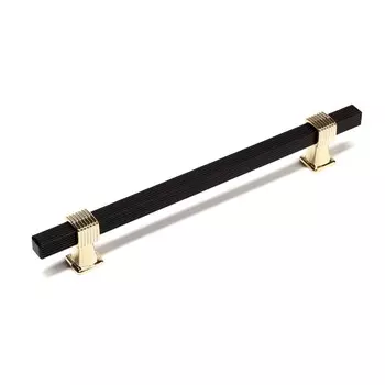 Ручка скоба cappio pk117, м/о 160 мм, цвет черный