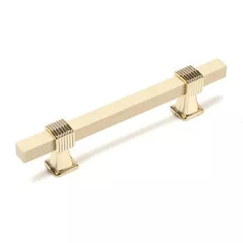 Ручка скоба cappio pk117, м/о 96 мм, цвет бежевый