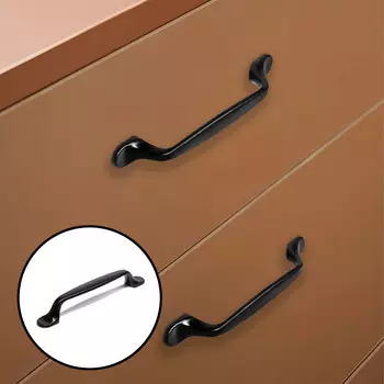 Ручка-скоба cappio rsc004, м/о 128 мм, цвет черный