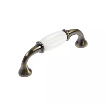 Ручка-скоба cappio rsc012, пластик, м/о 96 мм, цвет бронза, 4 шт.