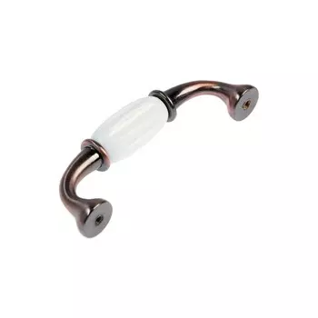 Ручка-скоба cappio rsc012, пластик, м/о 96 мм, цвет медь, 4 шт.