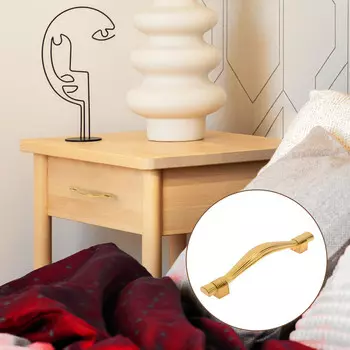 Ручка-скоба cappio rsc018, цинк, м/о 128 мм, цвет золото