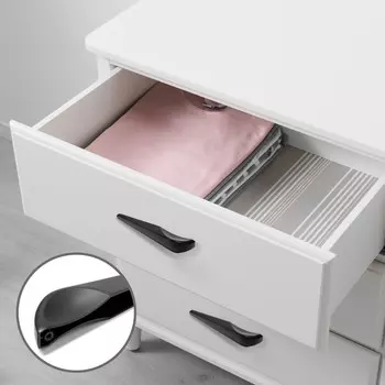 Ручка-скоба cappio rsc029, м/о 128 мм, цвет черный