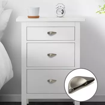 Ручка-скоба cappio rsc029, м/о 32 мм, цвет графит