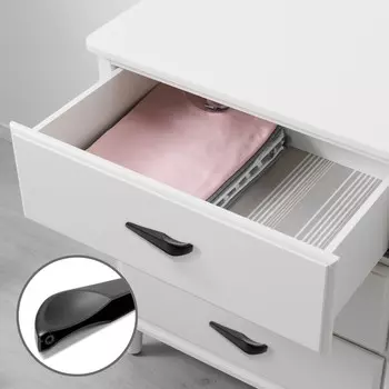 Ручка-скоба cappio rsc029, м/о 96 мм, цвет черный