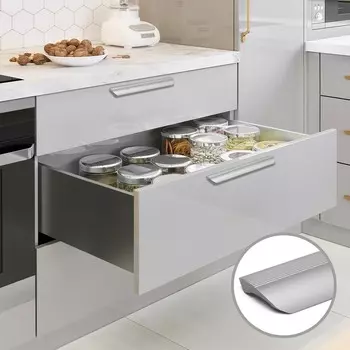 Ручка-скоба cappio rsc030, м/о 160 мм, цвет графит