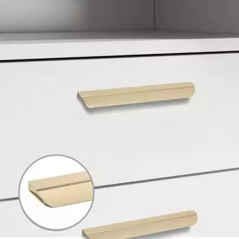 Ручка-скоба cappio rsc030, м/о 160 мм, цвет сатиновое золото