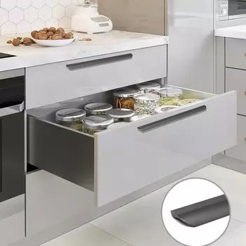 Ручка-скоба cappio rsc030, м/о 320 мм, цвет черный