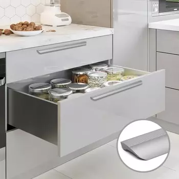 Ручка-скоба cappio rsc030, м/о 320 мм, цвет графит