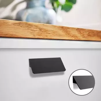 Ручка-скоба cappio rsc031, м/о 64 мм, цвет черный