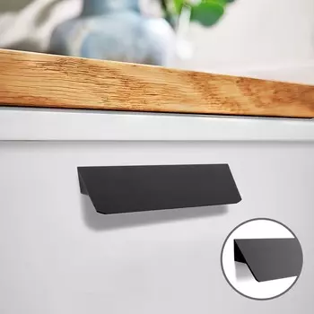 Ручка-скоба cappio rsc031, м/о 96 мм, цвет черный