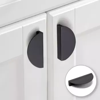 Ручка-скоба cappio rsc033, м/о 64 мм, цвет черное дерево