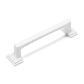 Ручка-скоба cappio rsc038, цинк, м/о 96 мм, цвет белый, 4 шт.