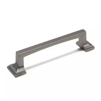 Ручка-скоба cappio rsc038, цинк, м/о 96 мм, цвет графит, 4 шт.