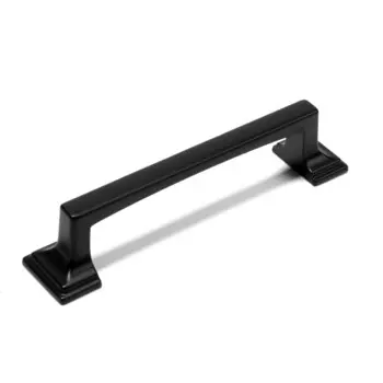 Ручка-скоба cappio rsc038, цинк, м/о 96 мм, цвет черный, 4 шт.