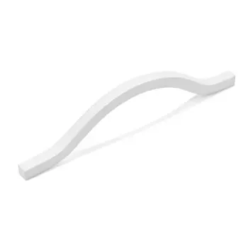 Ручка-скоба cappio rsc040, м/о 128 мм, цвет белый, 4 шт.