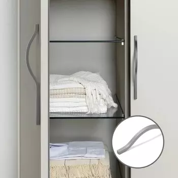 Ручка-скоба cappio rsc040, м/о 256 мм, цвет графит