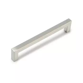 Ручка-скоба cappio square rsc008, нержавеющая сталь, м/о 160 мм, цвет серебро