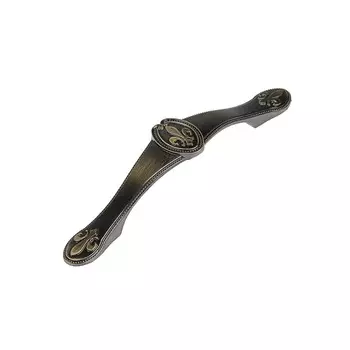 Ручка-скоба мебельная pc177ab, м/о 96 мм, цвет бронза, 4 шт