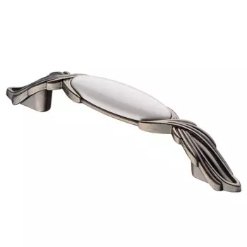 Ручка-скоба с фарфором