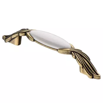 Ручка-скоба с фарфором