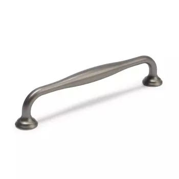 Ручка-скоба cappio wave pc173bl, м/о 128 мм, цвет графит