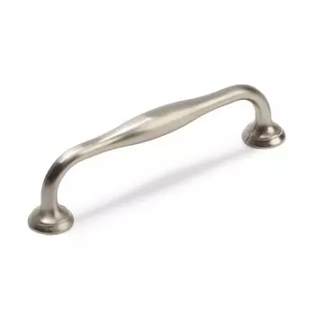 Ручка-скоба cappio wave pc173bl, м/о 96 мм, цвет сатиновый никель