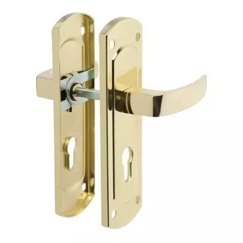 Ручки на планке lockland 002, м/о 55 мм, цвет золото