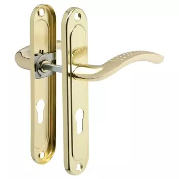 Ручки на планке lockland 003, м/о 55 мм, цвет золото