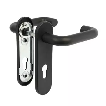 Ручки на планке lockland, для противопожарных замков, цвет черный