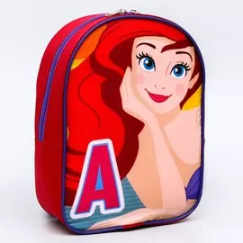 Рюкзак ариэль, 21 x 26 см, отдел на молнии, дисней: русалочка