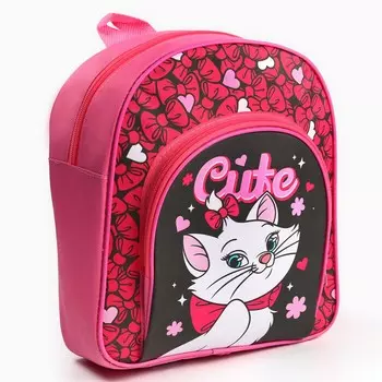 Рюкзак детский для девочки с карманом, 25249 см, коты аристократы