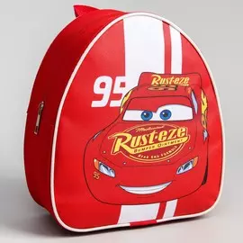 Рюкзак детский, 23х21х10 см, тачки