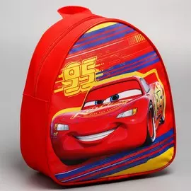 Рюкзак детский для мальчика, 23х21х10 см, тачки