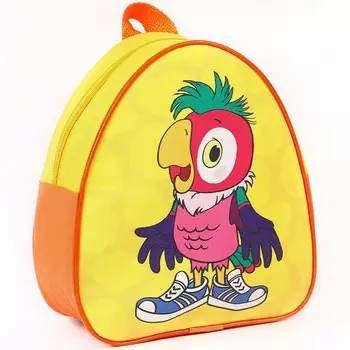 Рюкзак детский, кожзам, 23х21х10 см,