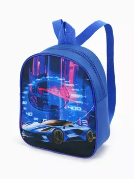 Рюкзак детский на молнии, размер 228.525.5 см, синий