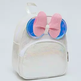 Рюкзак детский с карманом, минни маус, 23*20 см