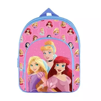 Рюкзак детский для девочки с карманом, 23196 см, принцессы
