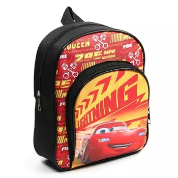 Рюкзак детский для мальчика с карманом, 23196 см, тачки