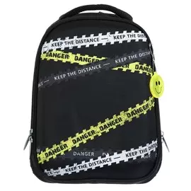 Рюкзак каркасный школьный, 37 х 28 х 19 см, calligrata к