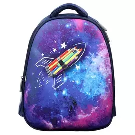 Рюкзак каркасный школьный calligrata cosmos, 39 х 30 х 14 см