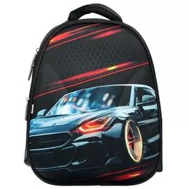 Рюкзак каркасный школьный calligrata speed car, 39 х 30 х 14 см