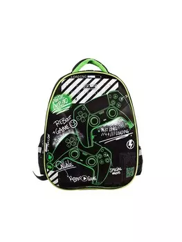 Рюкзак каркасный школьный, 39 х 30 х 14 см, calligrata