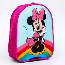 Рюкзак минни маус, 21 x 26 см, отдел на молнии, дисней