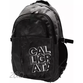 Рюкзак молодежный эргоном.мягкая спинка calligrata 43х31х17 см calligrata, чёрн/бел