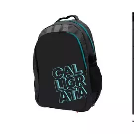 Рюкзак молодежный эргоном. мягкая спинка calligrata 43х31х17 см calligrata, чёрн/гол