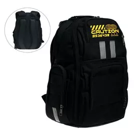 Рюкзак молодёжный calligrata, 42 х 28 х 16 см, 18 л, эргономичная спинка, чёрный