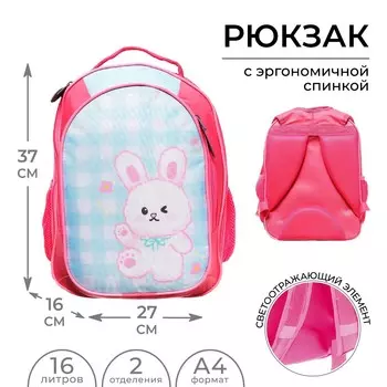 Рюкзак школьный, эргономичная спинка, 372716 см